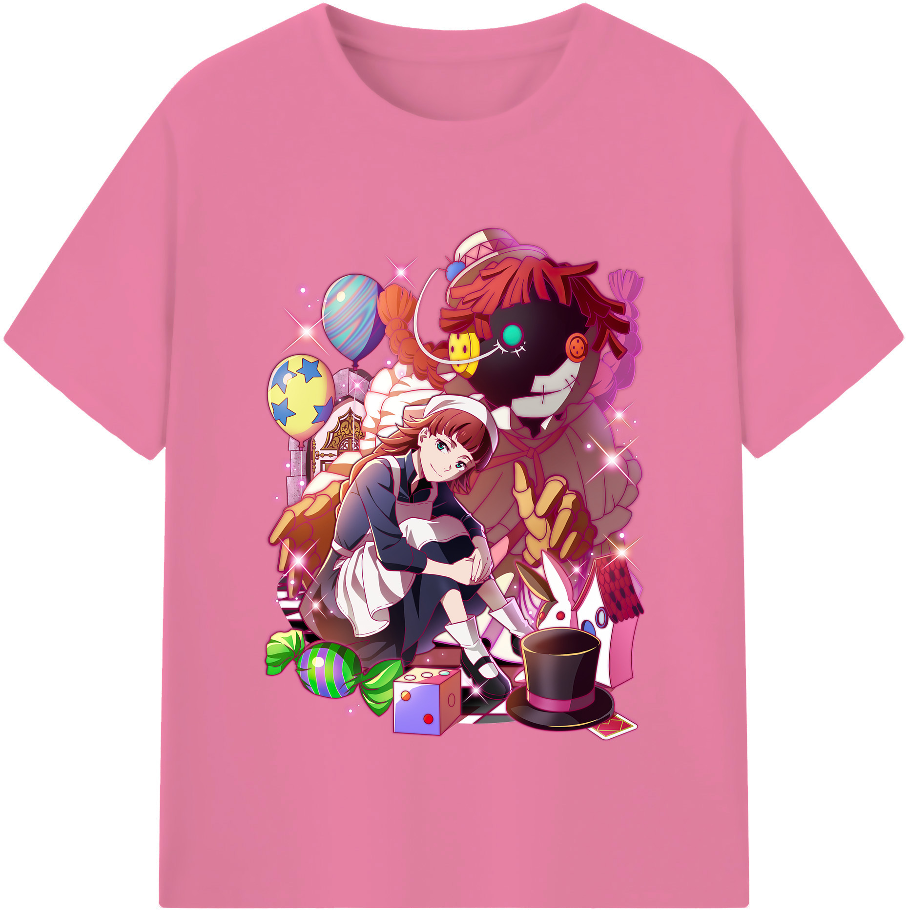（画像用） 文豪ストレイドッグス Bungo Stray Dogs 綿100％半袖Tシャツ（フロントプリント）